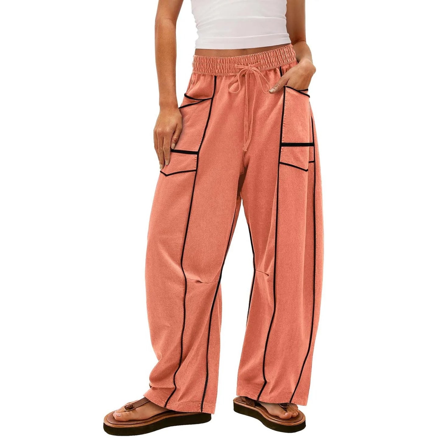 Women's Barrel Wide Leg Sweatpants