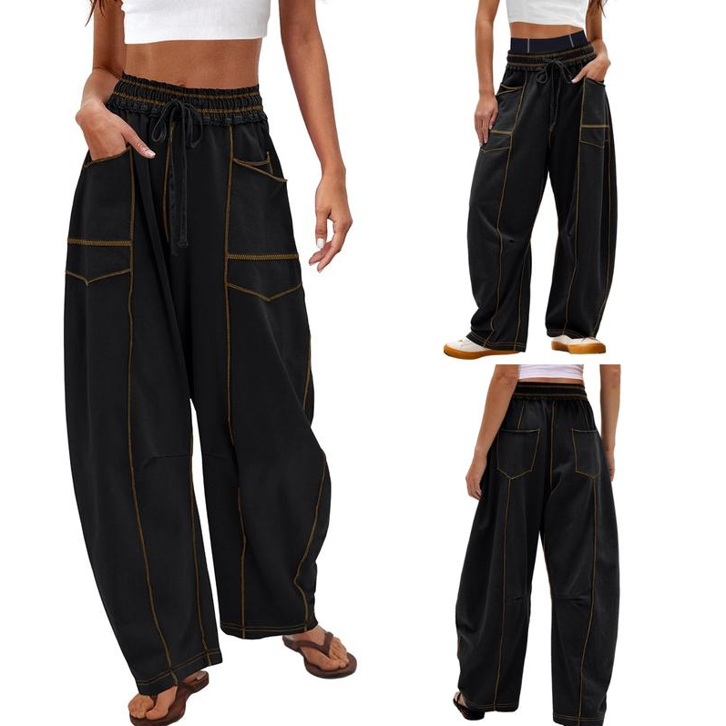 Women's Barrel Wide Leg Sweatpants
