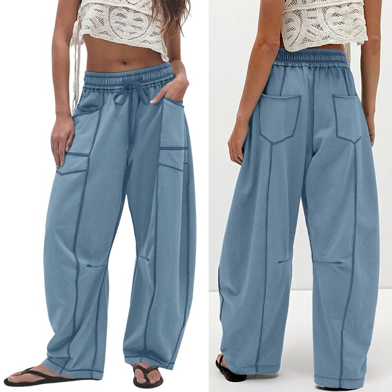 Women's Barrel Wide Leg Sweatpants